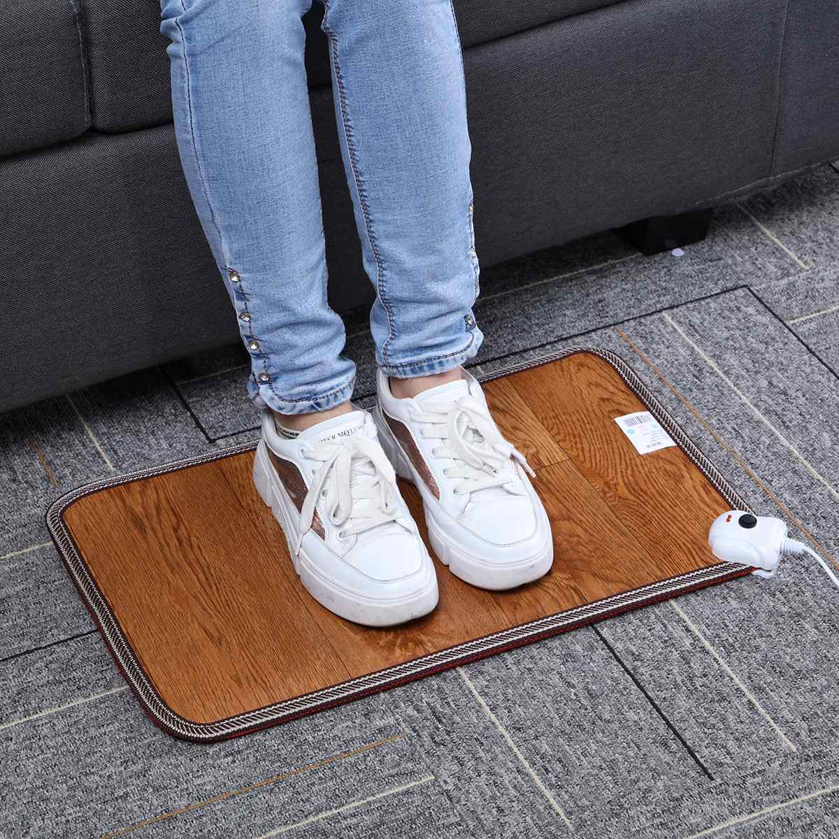 Heating Pad For Feet Electric Foot Mat For Cold Floors Winter