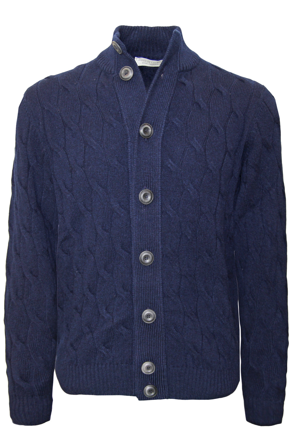 Image of FILIPPO DE LAURENTIIS Cardigan a trecce