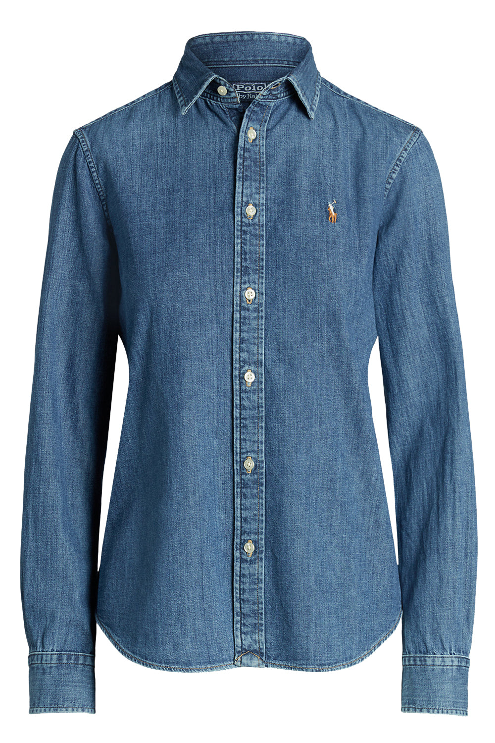 Image of POLO RALPH LAUREN Camicia in denim Straight-Fit