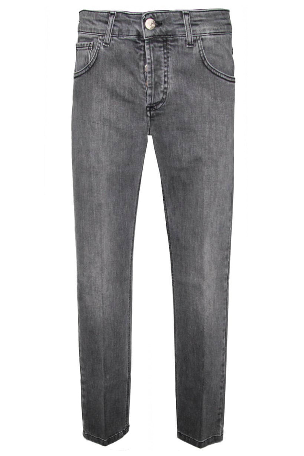 Image of PANTALONE jeans grigio- ENTRE AMIS