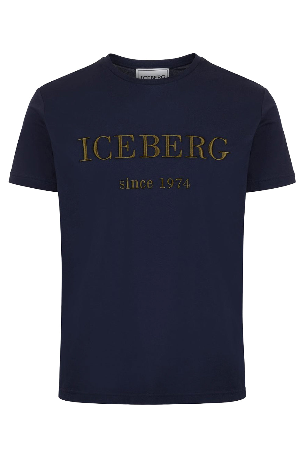 Image of ICEBERG T-shirt girocollo con logo