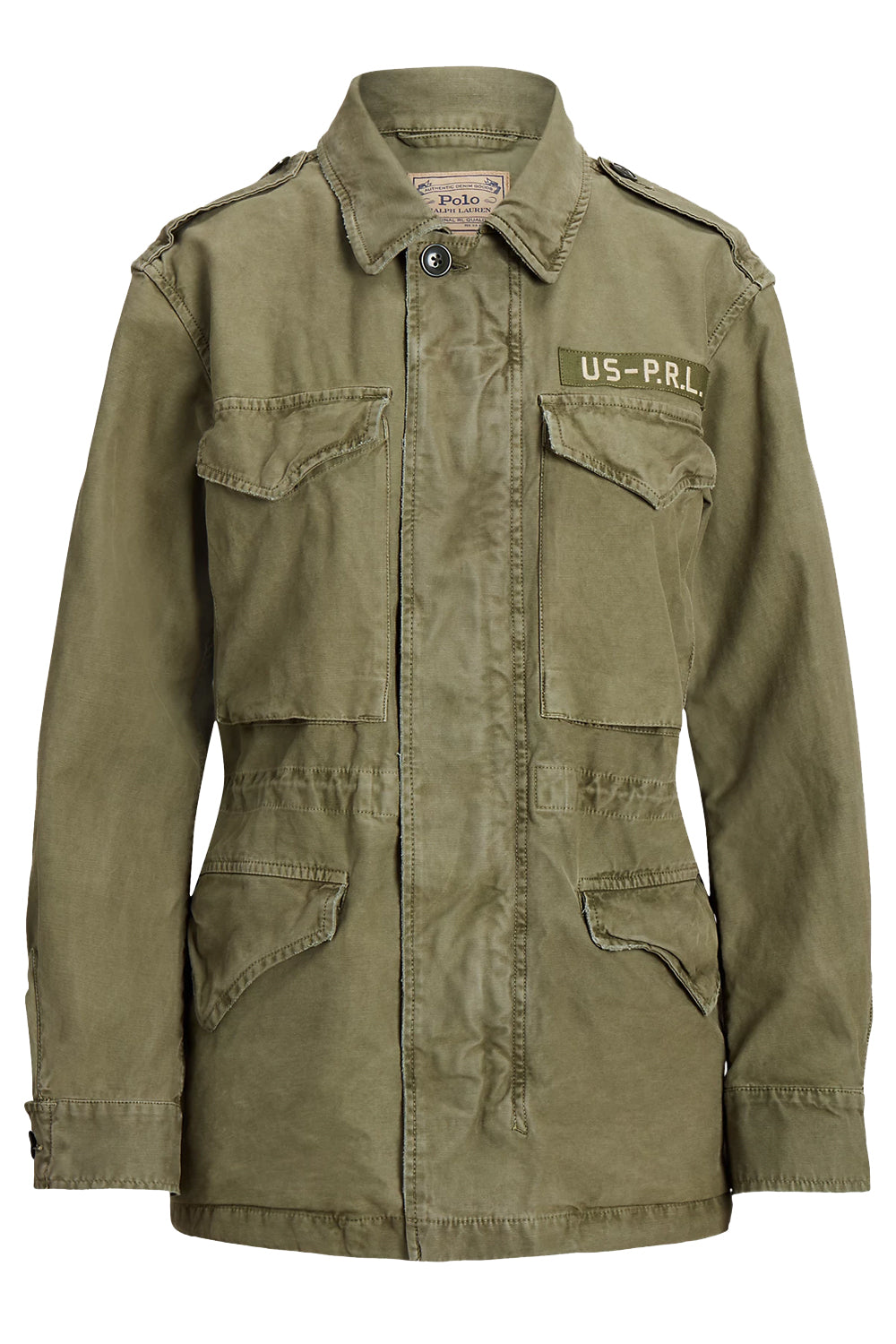 Image of POLO RALPH LAUREN Giacca militare in twill spezzato