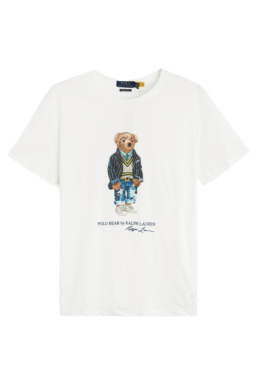 Image of POLO RALPH LAUREN T-shirt con stampa Bear