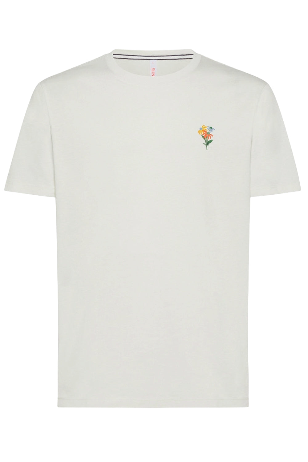 Image of        SUN 68 T-shirt con stampa sul retro