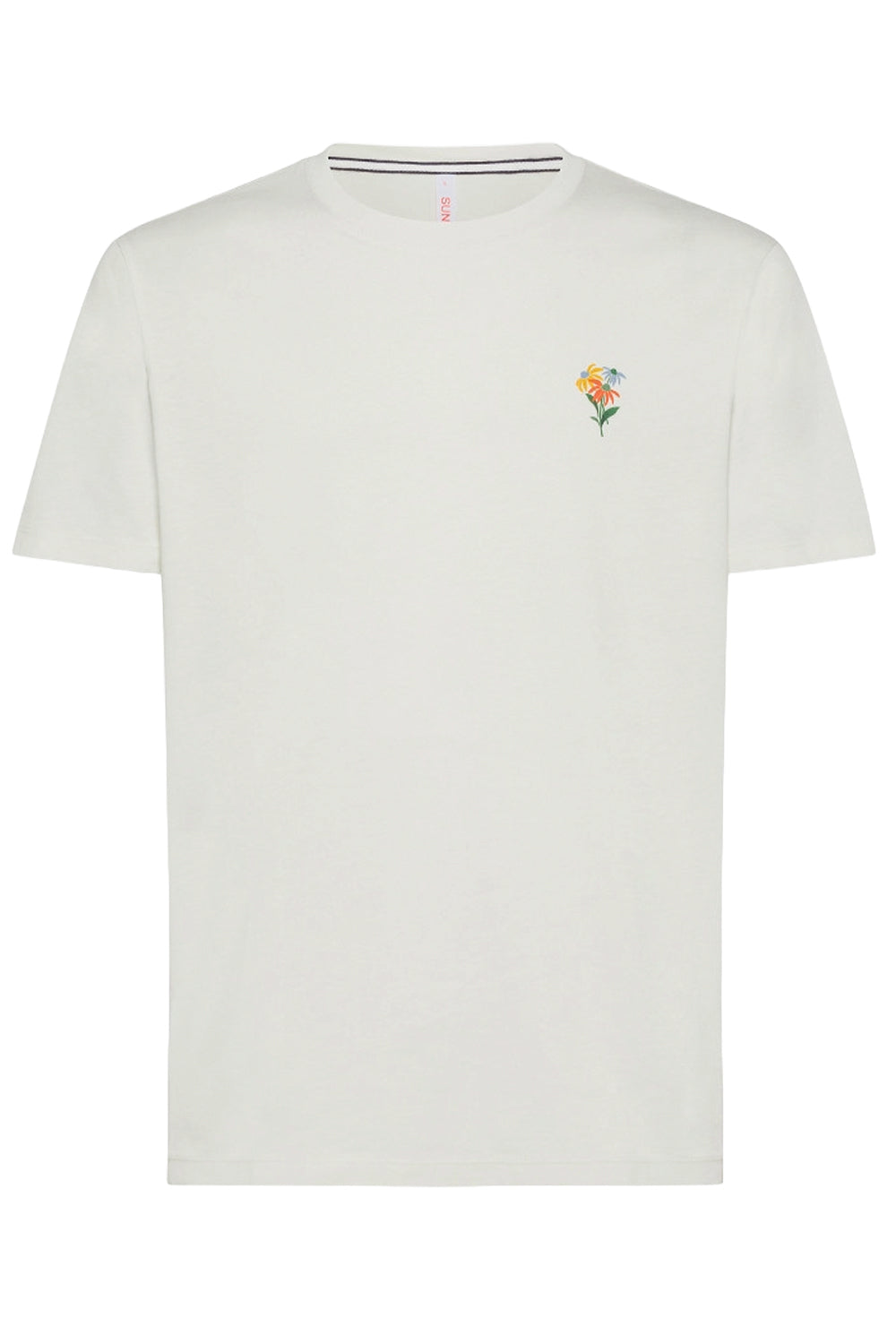 Image of SUN 68 T-shirt con stampa sul retro