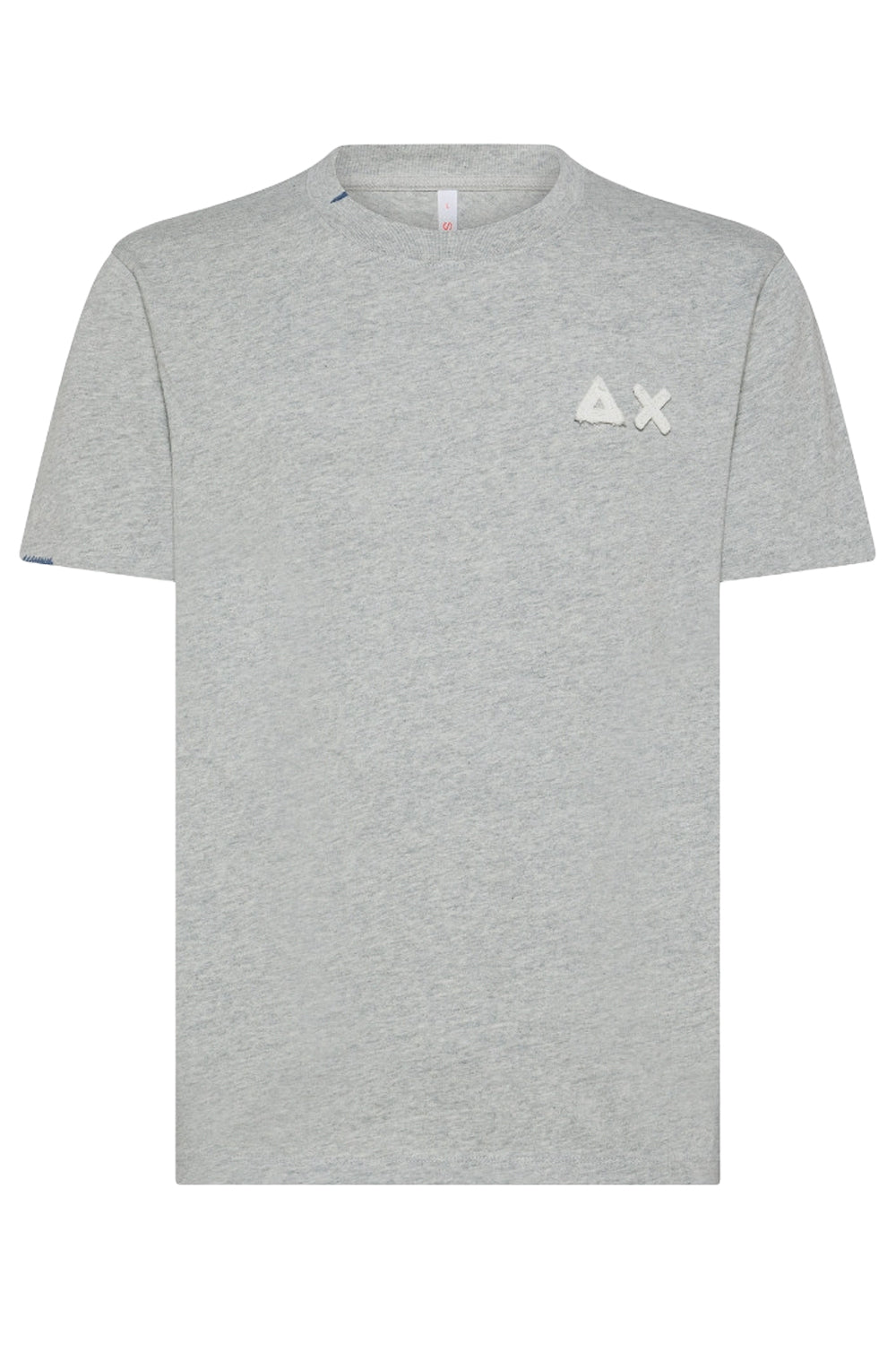 Image of SUN 68 T-shirt in cotone con logo broken