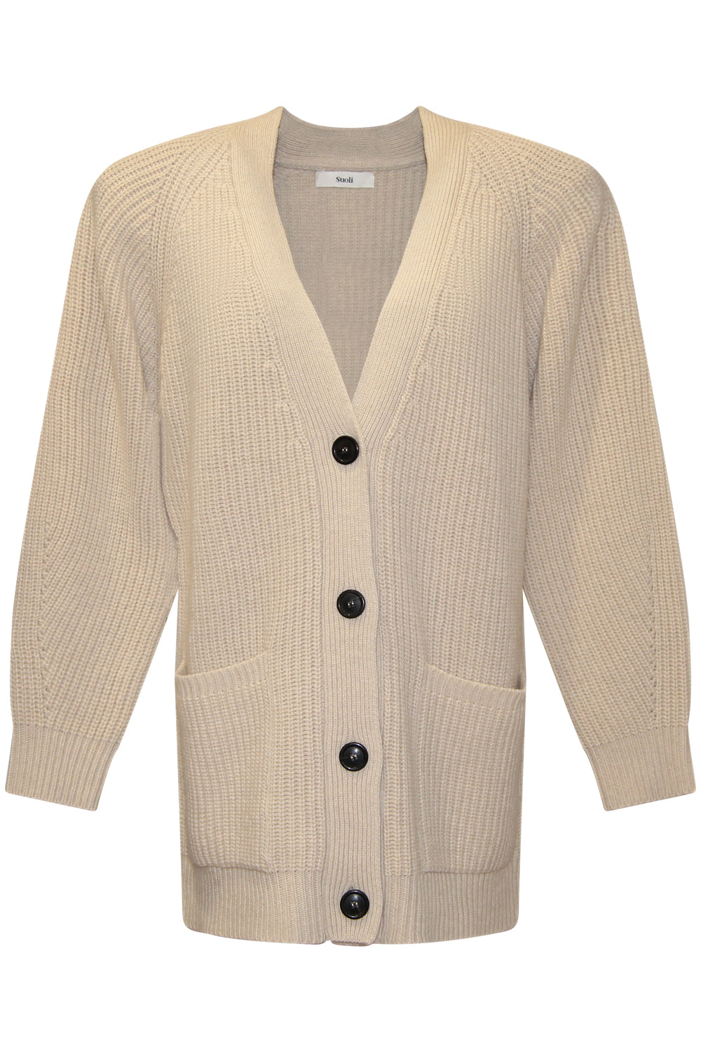 Image of SUOLI Cardigan in misto lana e cashmere