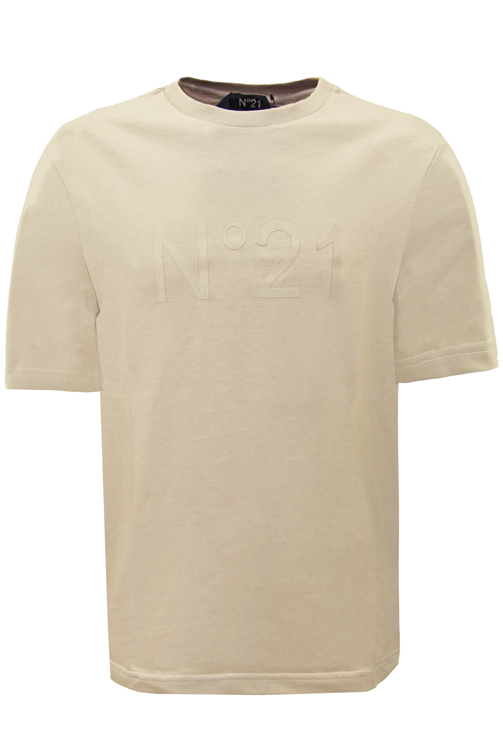 Image of N21 T-shirt con applicazione