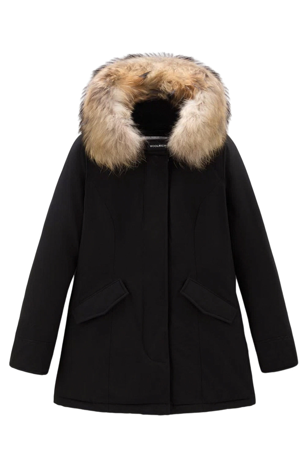 Image of        WOOLRICH Arctic Parka in Ramar Cloth con pelliccia removibile