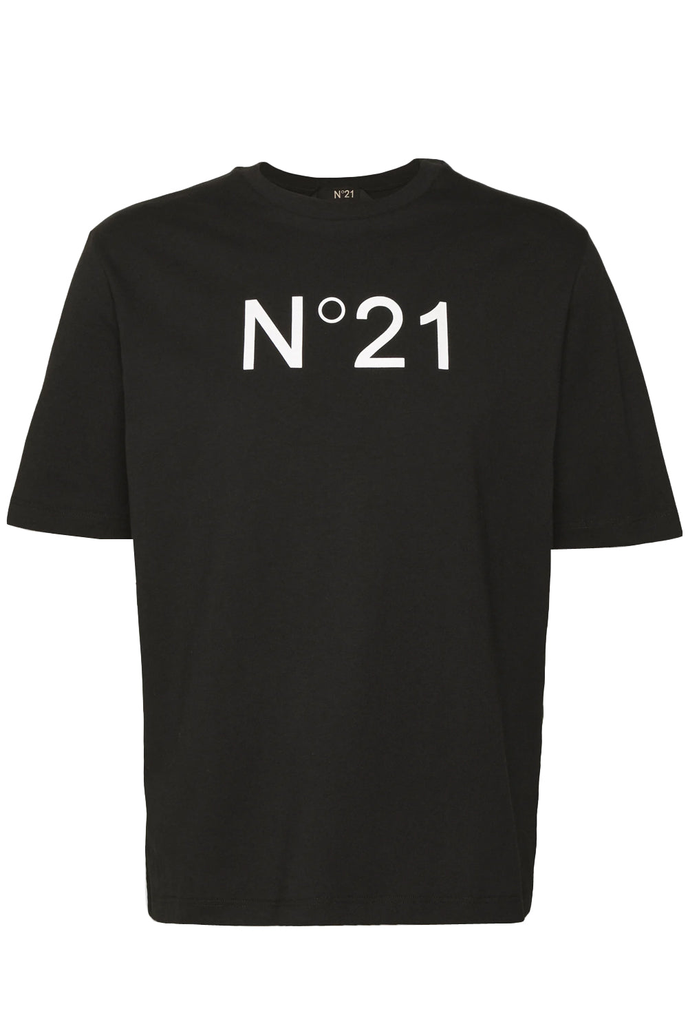 Image of N21 T-shirt girocollo con logo