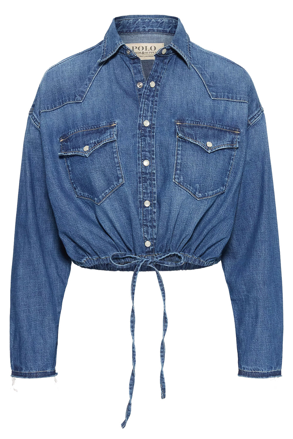 Image of        POLO RALPH LAUREN Camicia in denim oversize