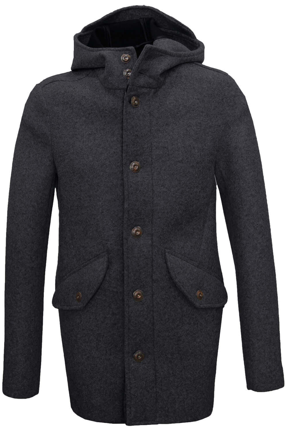 Image of        Cappotto con cappuccio - ERO JACKET