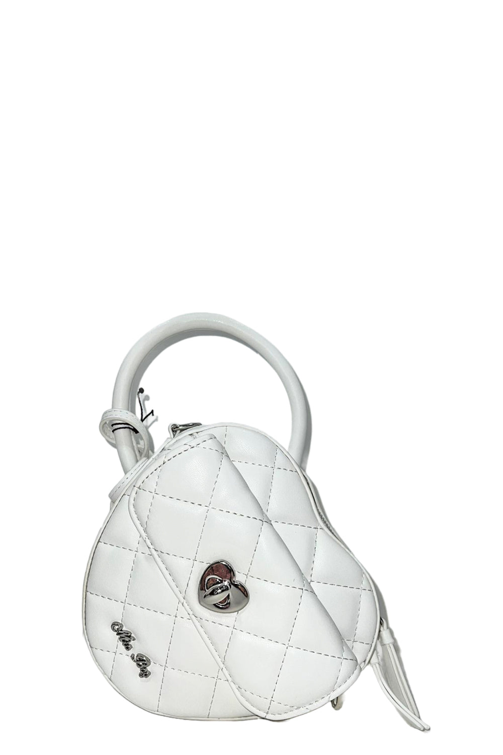 Image of        MIA BAG Borsa cuore con charm specchio