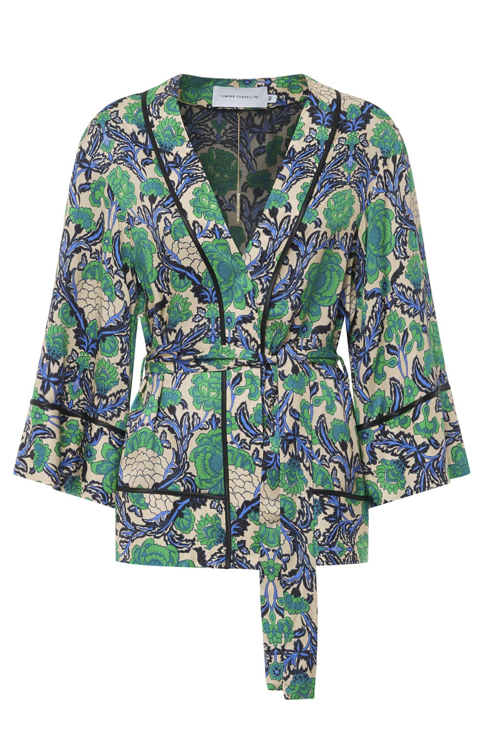 SIMONA CORSELLINI Giacca kimono con stampa product