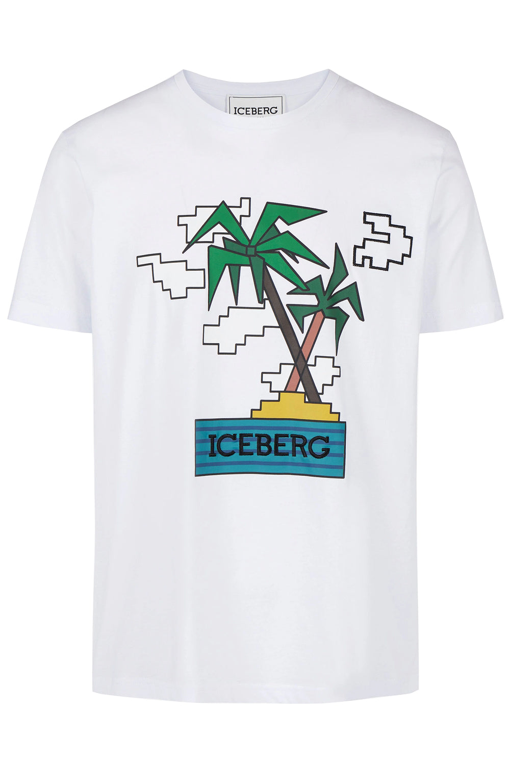 Image of ICEBERG T-shirt con stampa