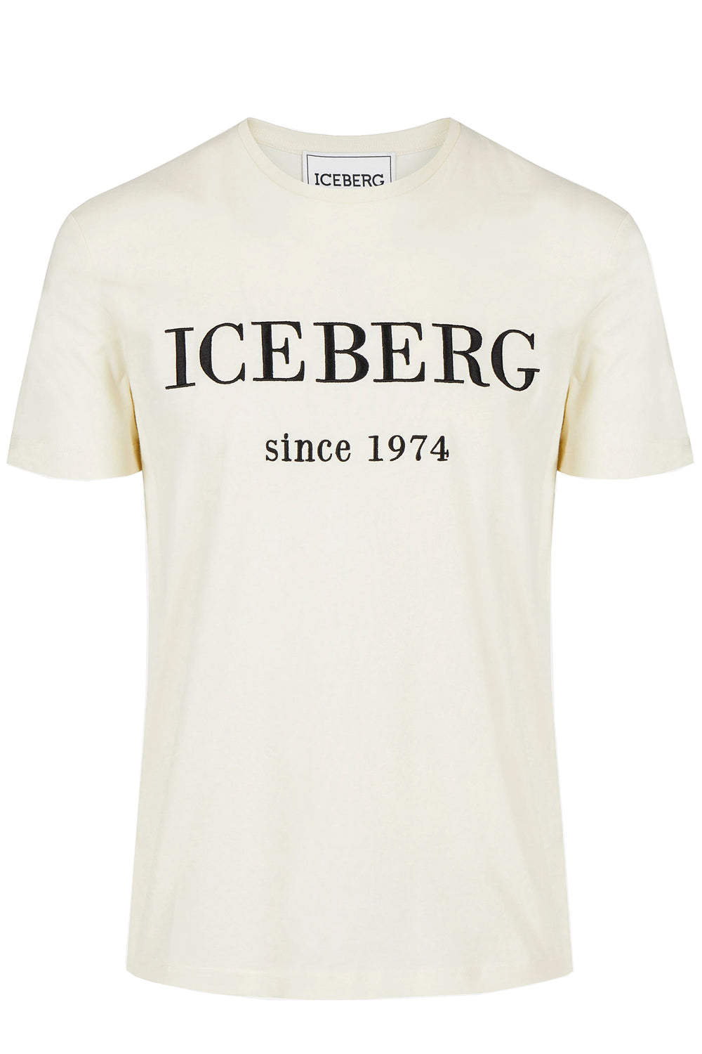 Image of ICEBERG T-shirt con logo heritage