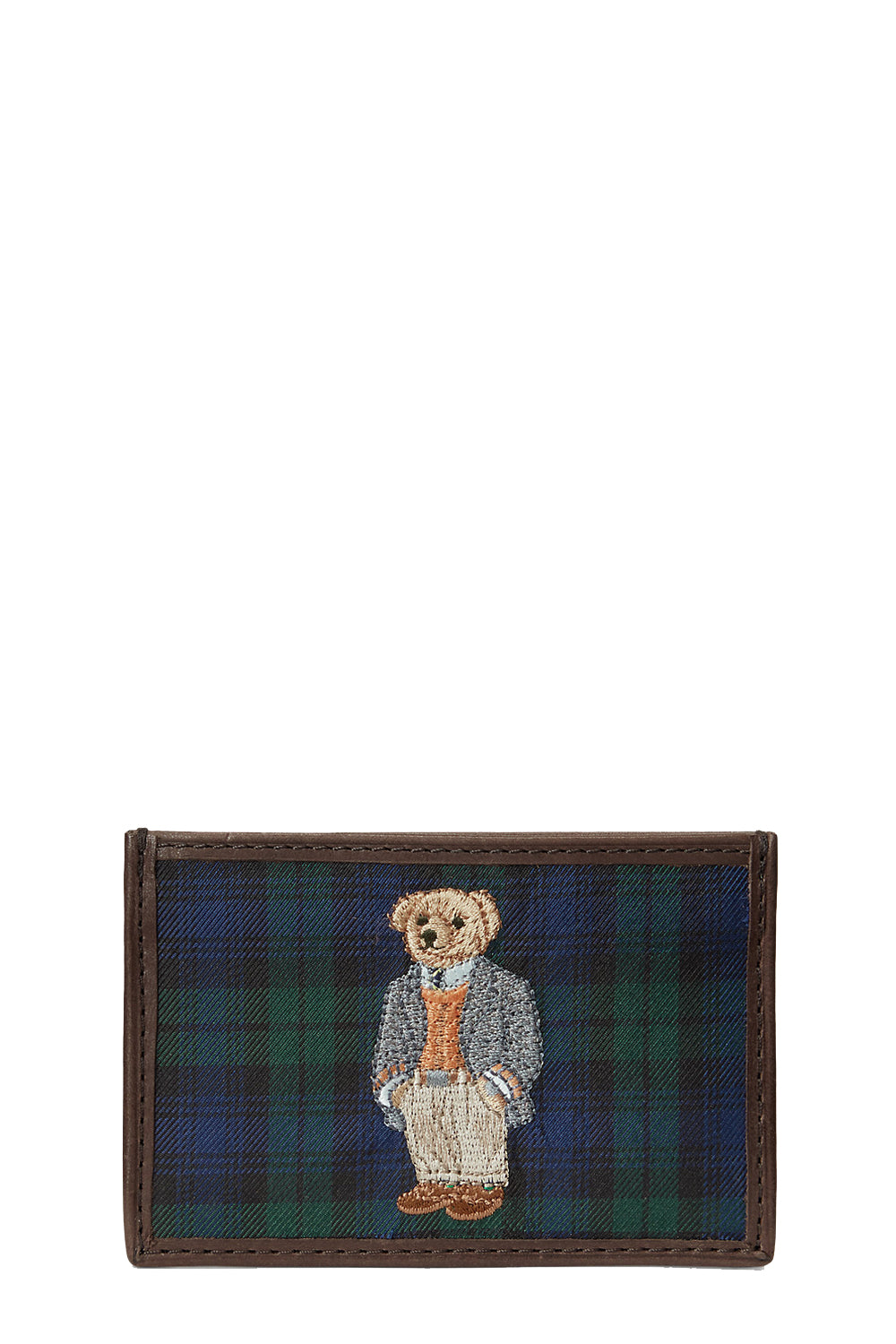 Image of Portacarte polo bear e tartan - POLO RALPH LAUREN