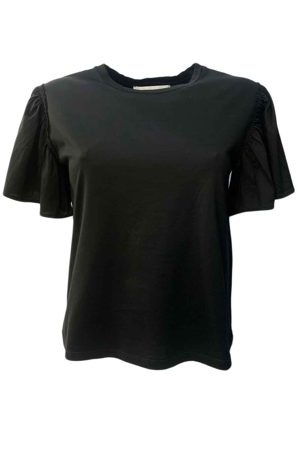 Image of TSHIRT CON MANICA ALETTE - JUCCA