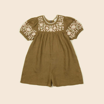 Apolina - Cece Dress - Folk Calico - SS23 - UK Stockist | Scout & Co