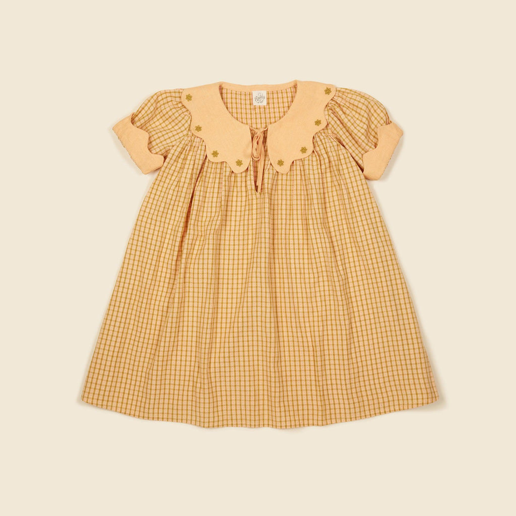 Apolina - Cece Dress - Folk Calico - SS23 - UK Stockist | Scout & Co