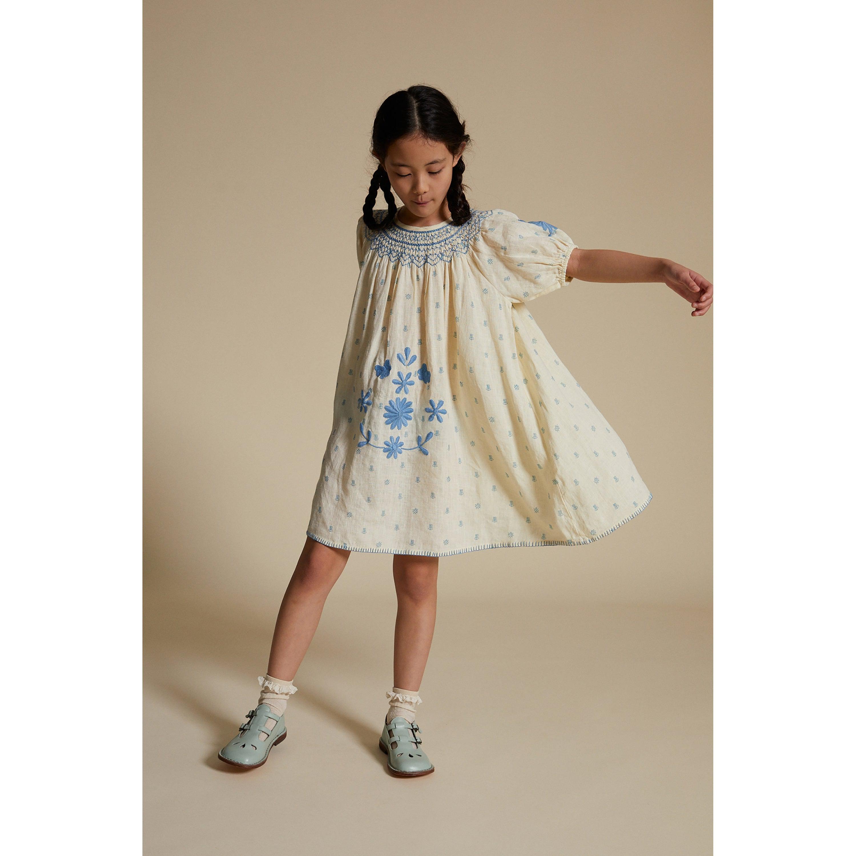 キッズ/ベビー/マタニティapolina kids Joan Romper - Folk Calico