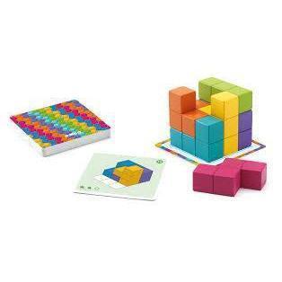 Puzzle Cubos De Madeira Djeco 2A+