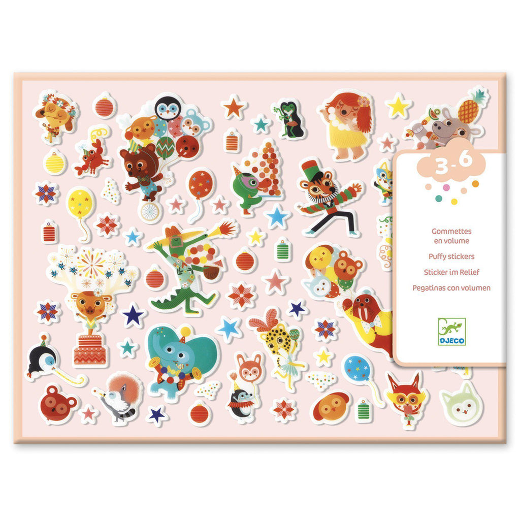 Djeco, Little Friends Stickers – CouCou