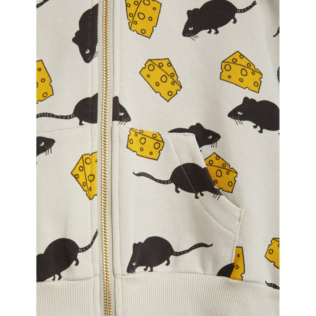 Mini Rodini - Mouse zip hoodie | Scout & Co