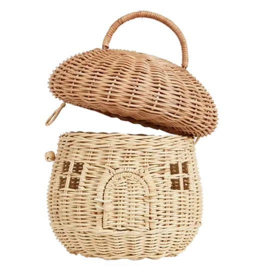 Olli Ella Acorn Rattan Bag Review – Miss MonMon