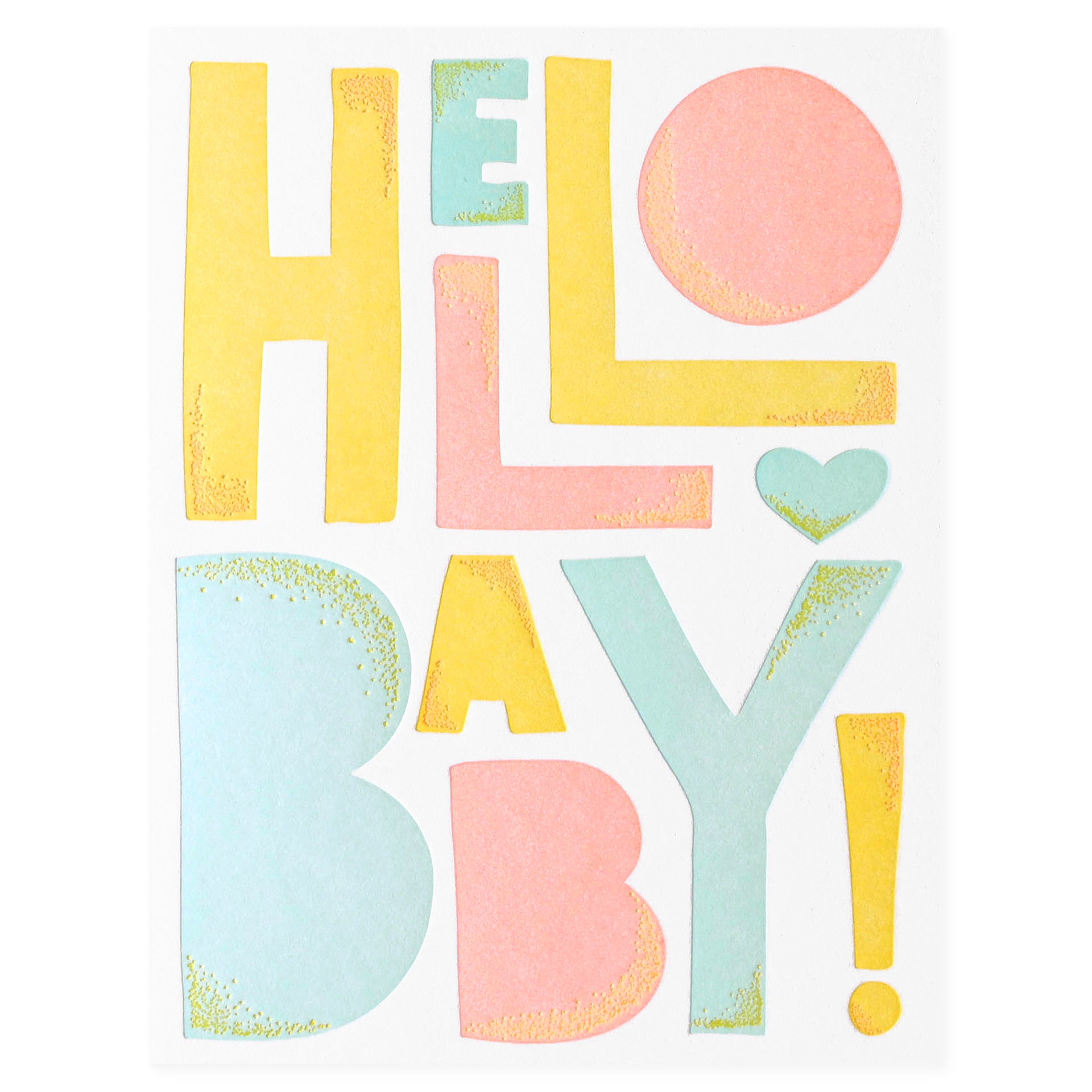 Happy Hello New Baby Card