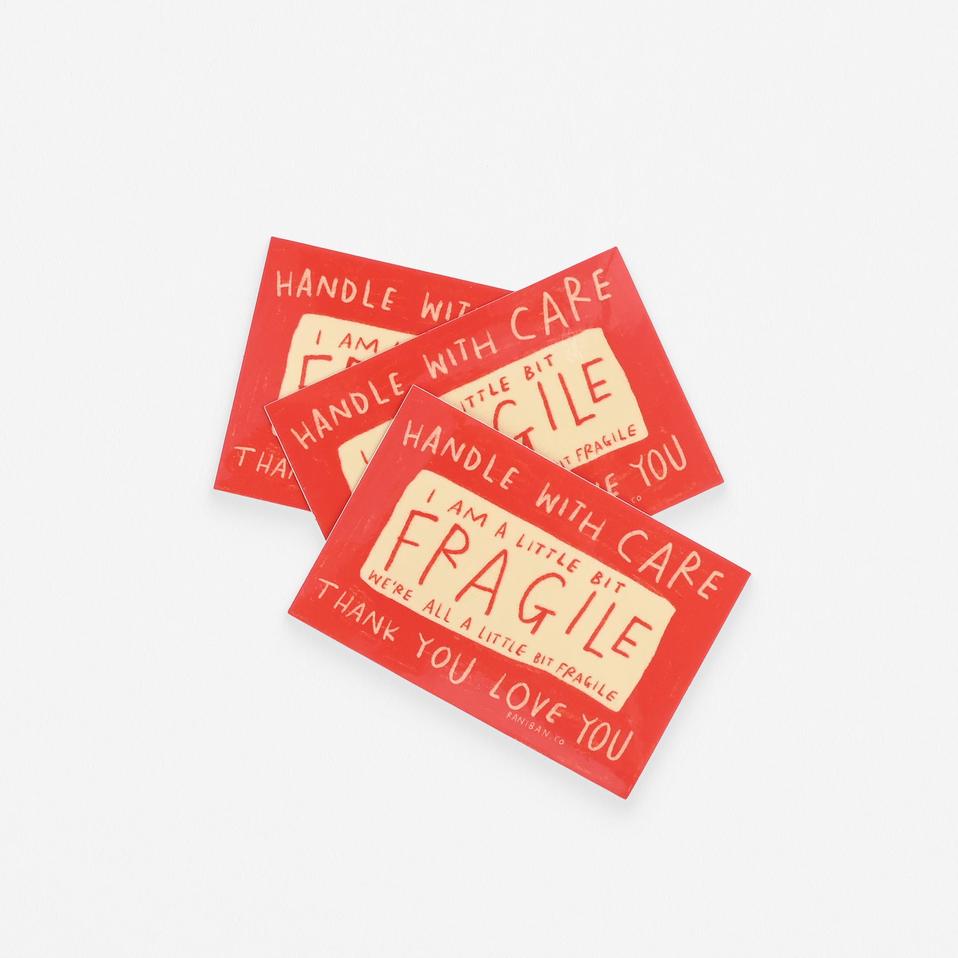 A Little Bit Fragile Sticker