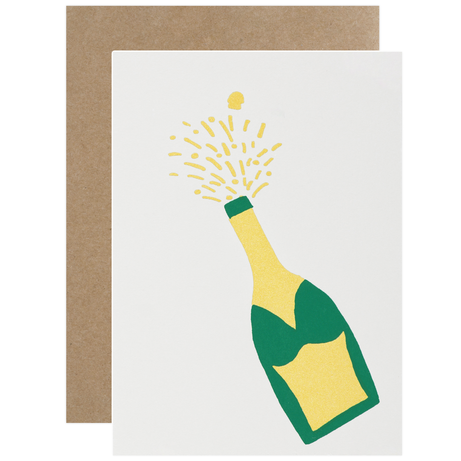 Champagne Greeting Card