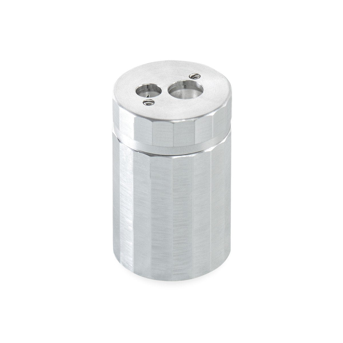 Solid Aluminum Double Sharpener