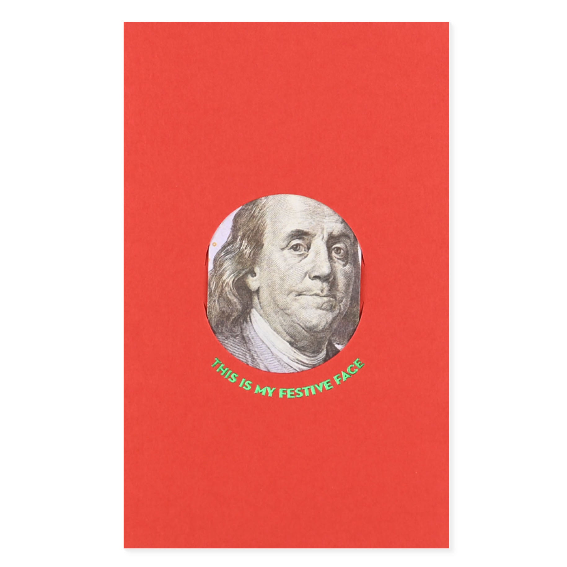 Festive Face Cash Card