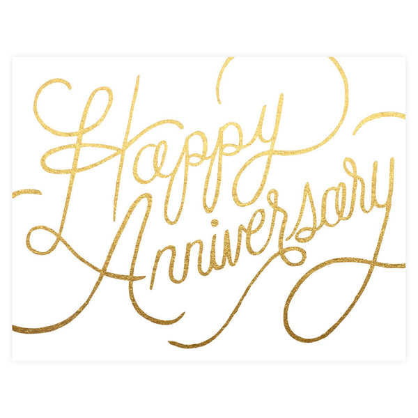 Rifle Paper Co. Happy Anniversary Card - GREER Chicago