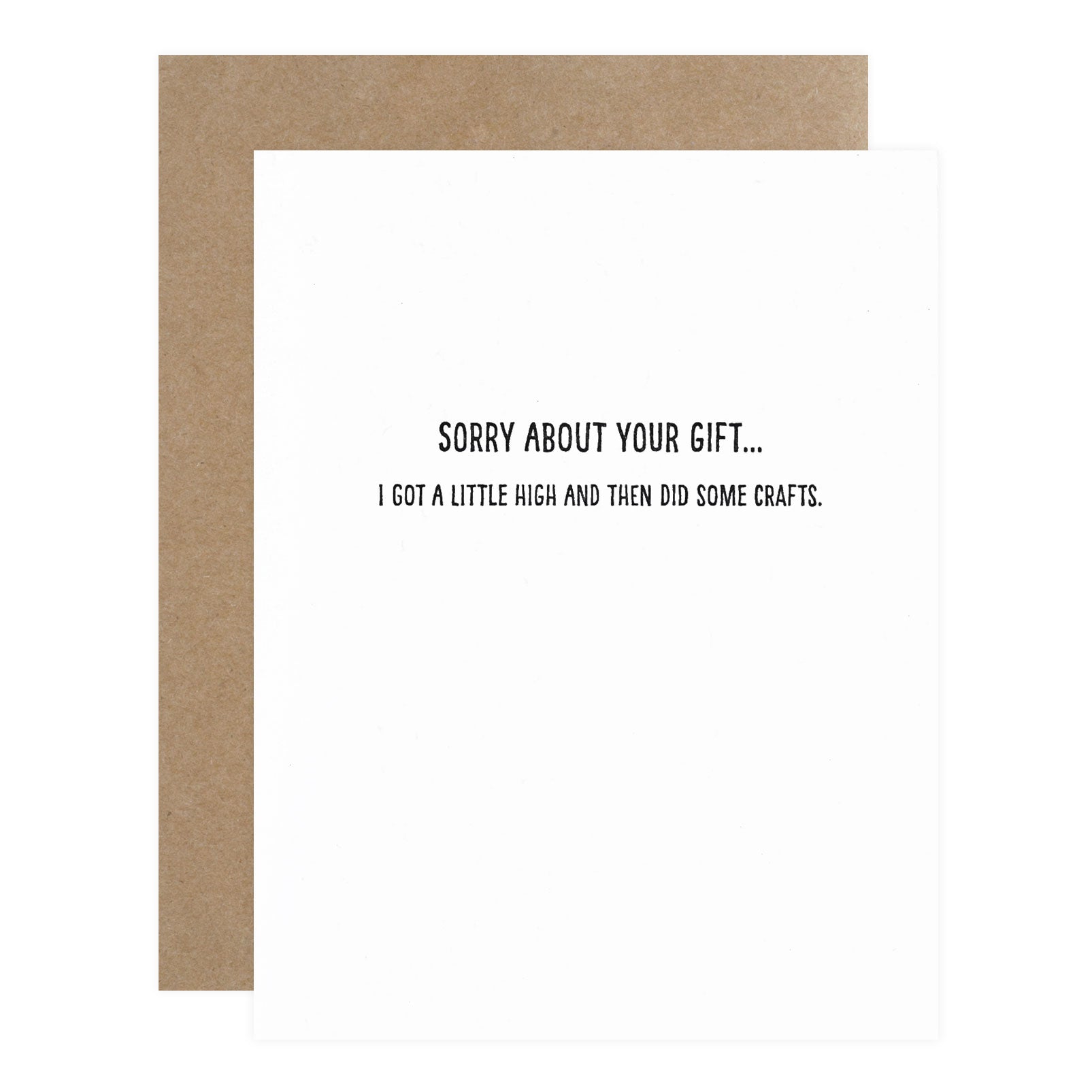 High Gift Greeting Card