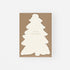 Oblation Papers & Press Merry Christmas Handmade Paper Tree Holiday Card 