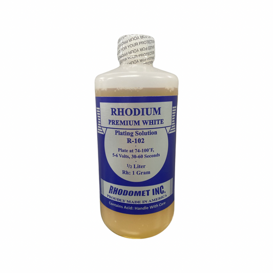 Rhodomet® Rhodium Solution - Black – ZAK JEWELRY TOOLS