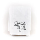 Cheers Y'all Flour Sack Towel in the Bloody Mary Batch Gift Box