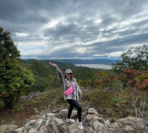 Erin Goode, Gift Consultant climbs a mountain