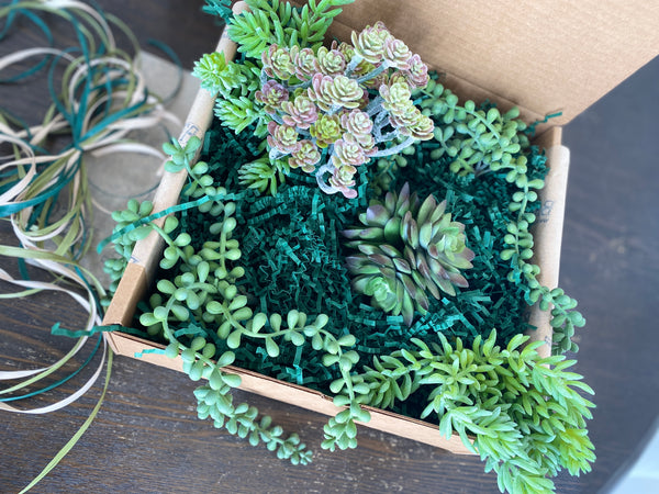 Batch box with foliage