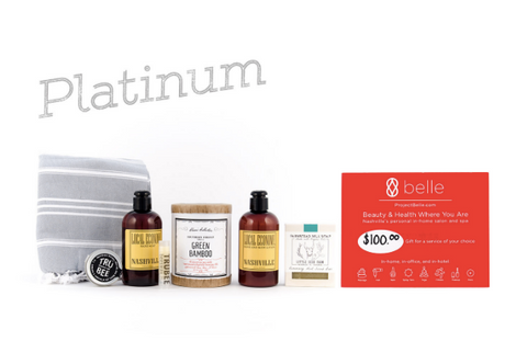 Nashville Spa Day Platinum Gift Batch