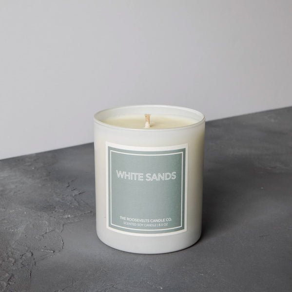 Roosevelts White Sands Candle