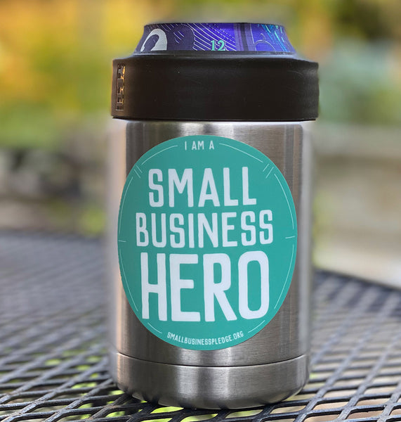 Small Business Hero sticker