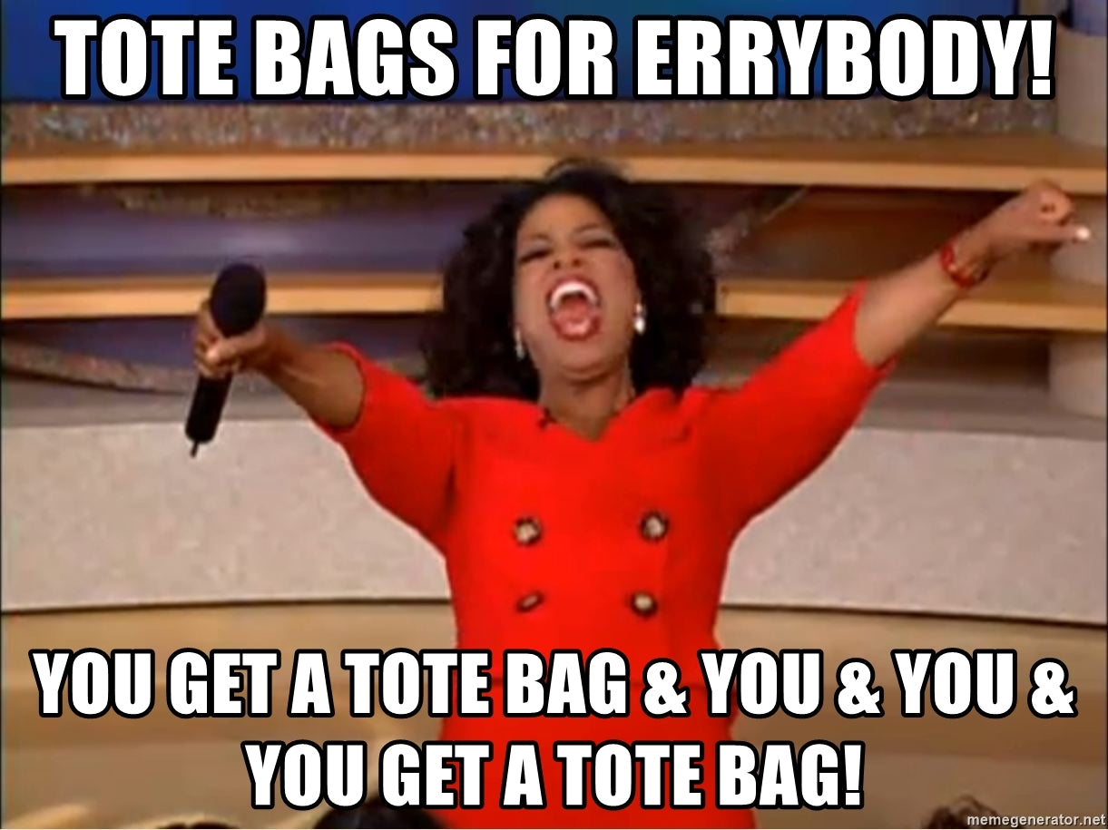 Tote Bag Oprah Meme