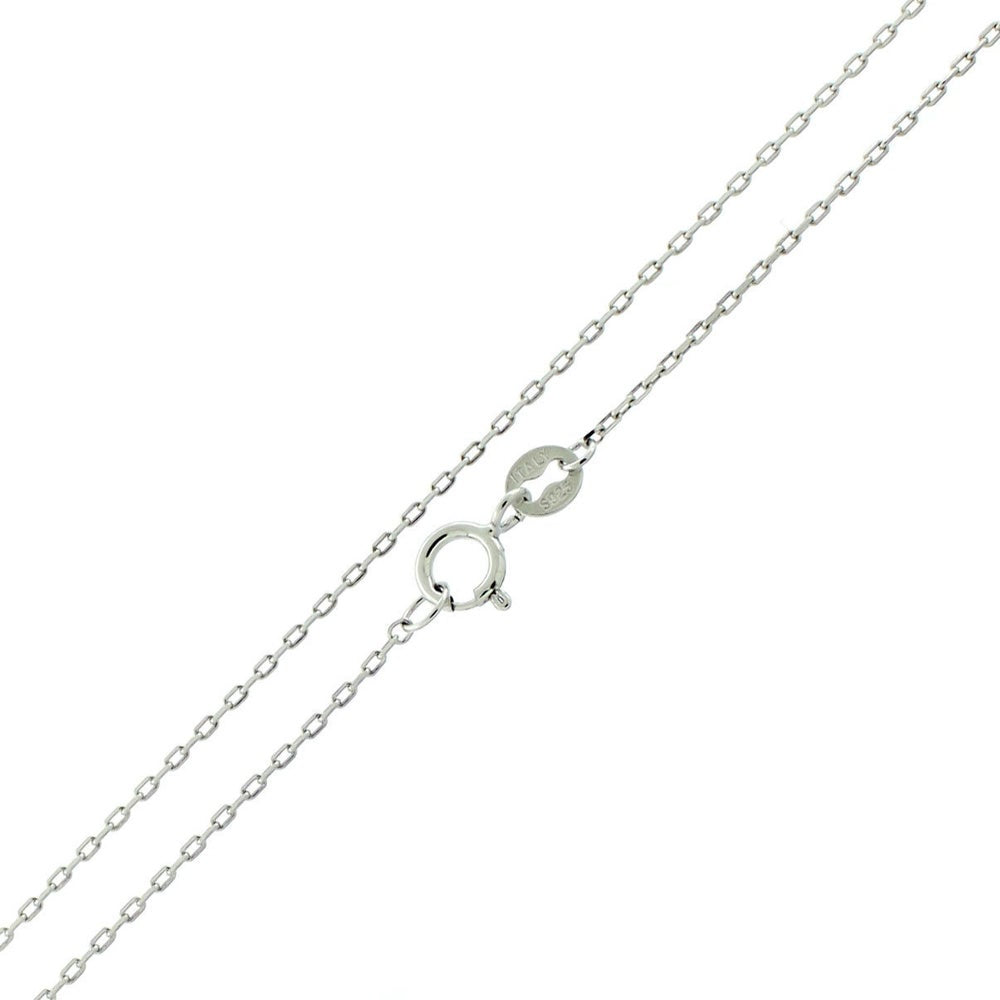 Suzy Levian Sterling Silver Cubic Zirconia Circle Journey Necklace ...