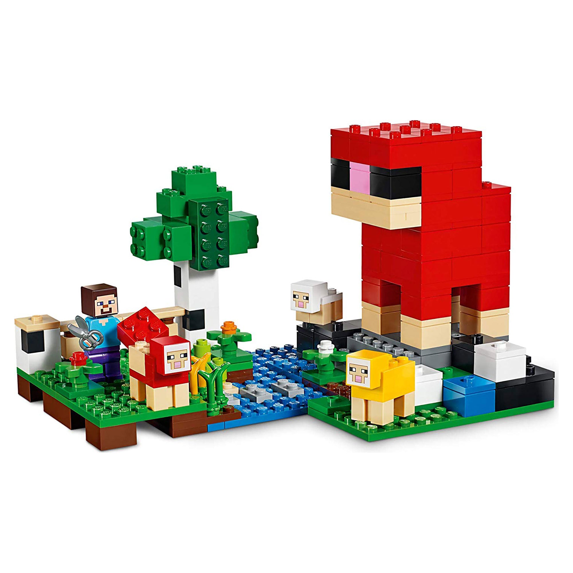 minecraft lego sheep