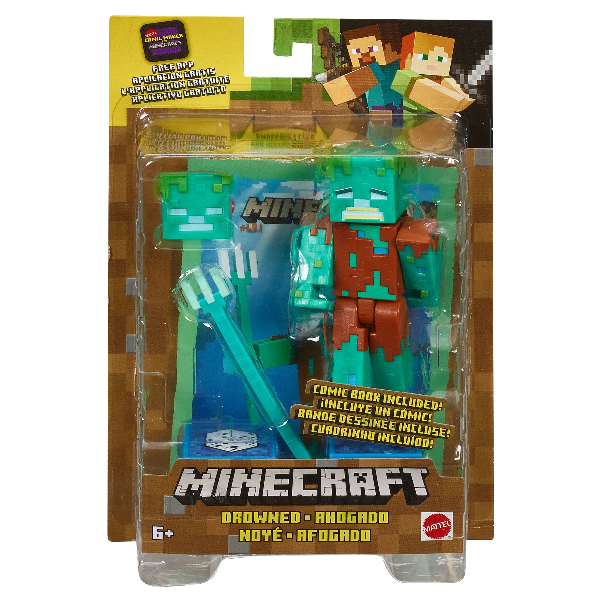 minecraft drowned toy