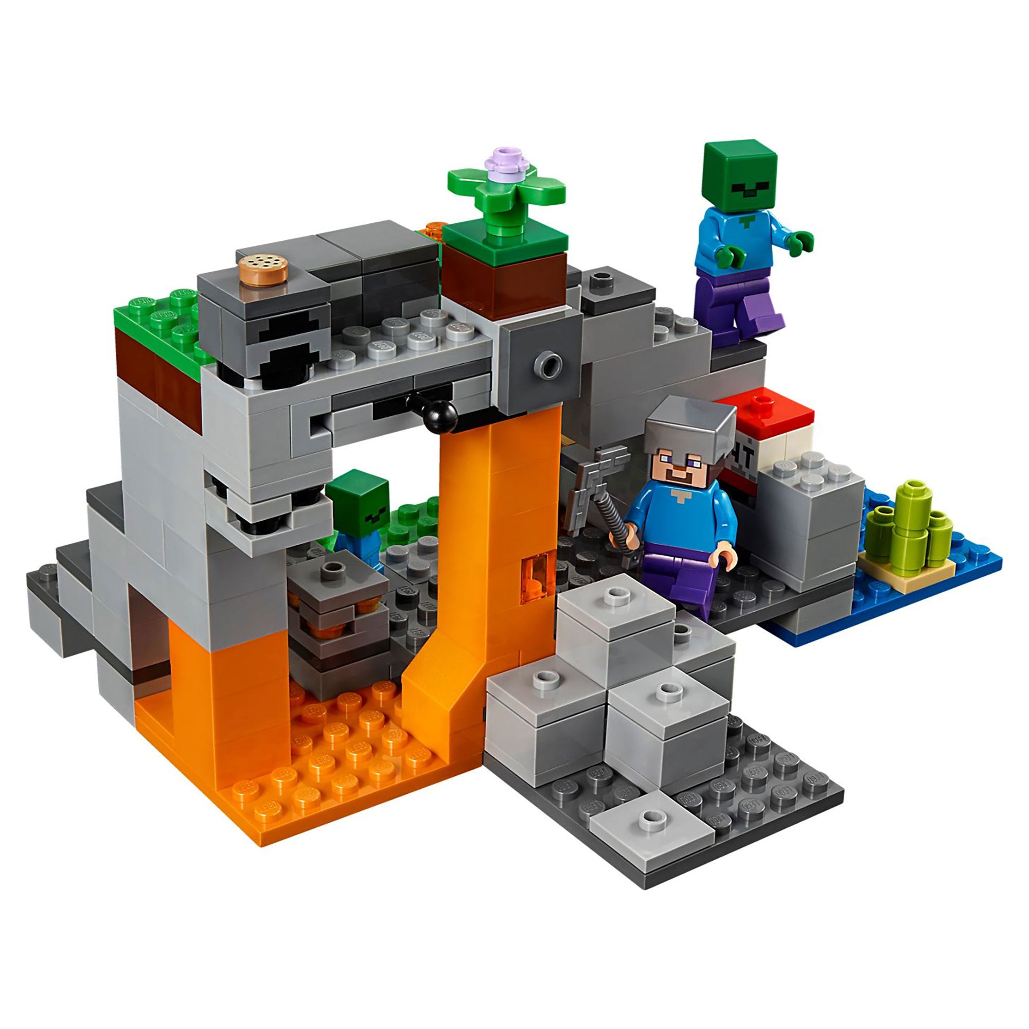 lego minecraft the cave