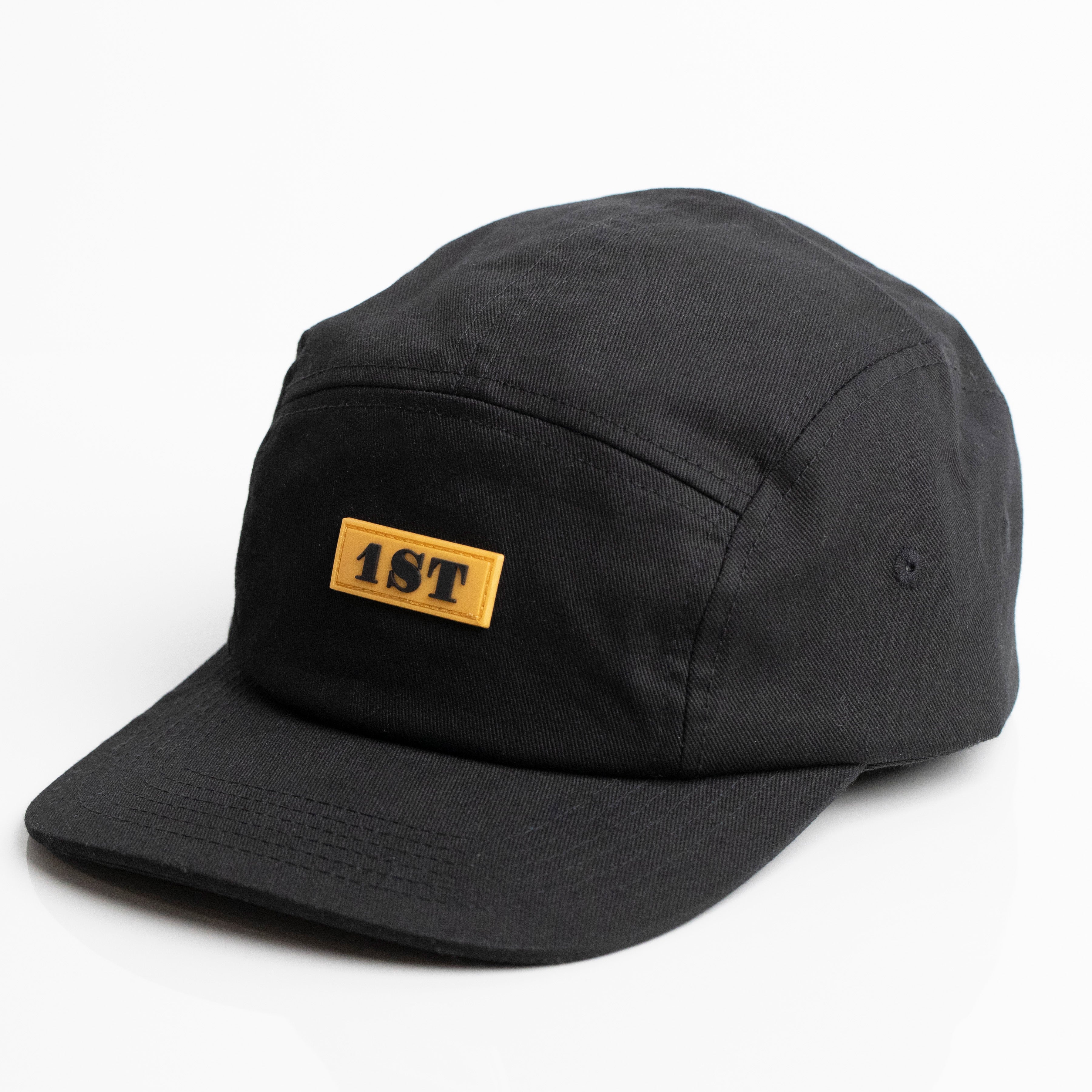 Black 1ST five panel hat – 1st